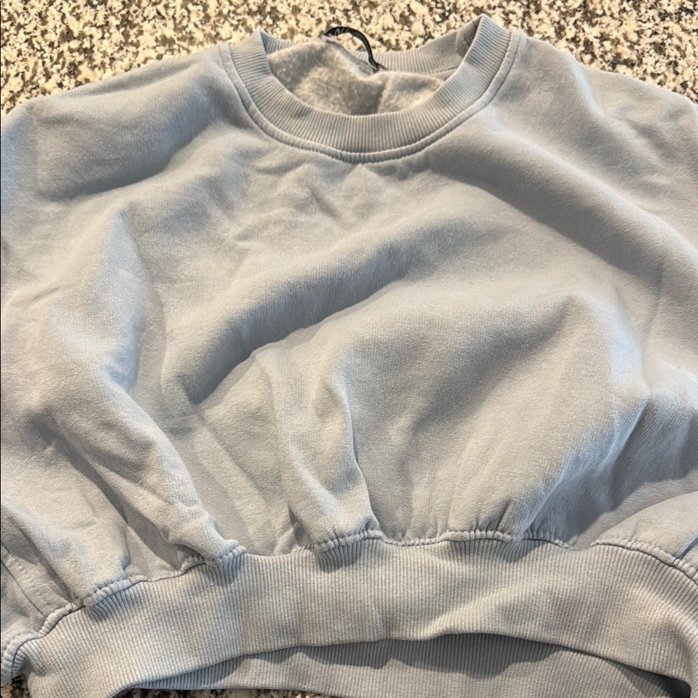 Light Blue Crewneck Sweatshirt